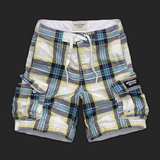 Abercrombie Fitch Hombres Nado Playa Cortos AF7672